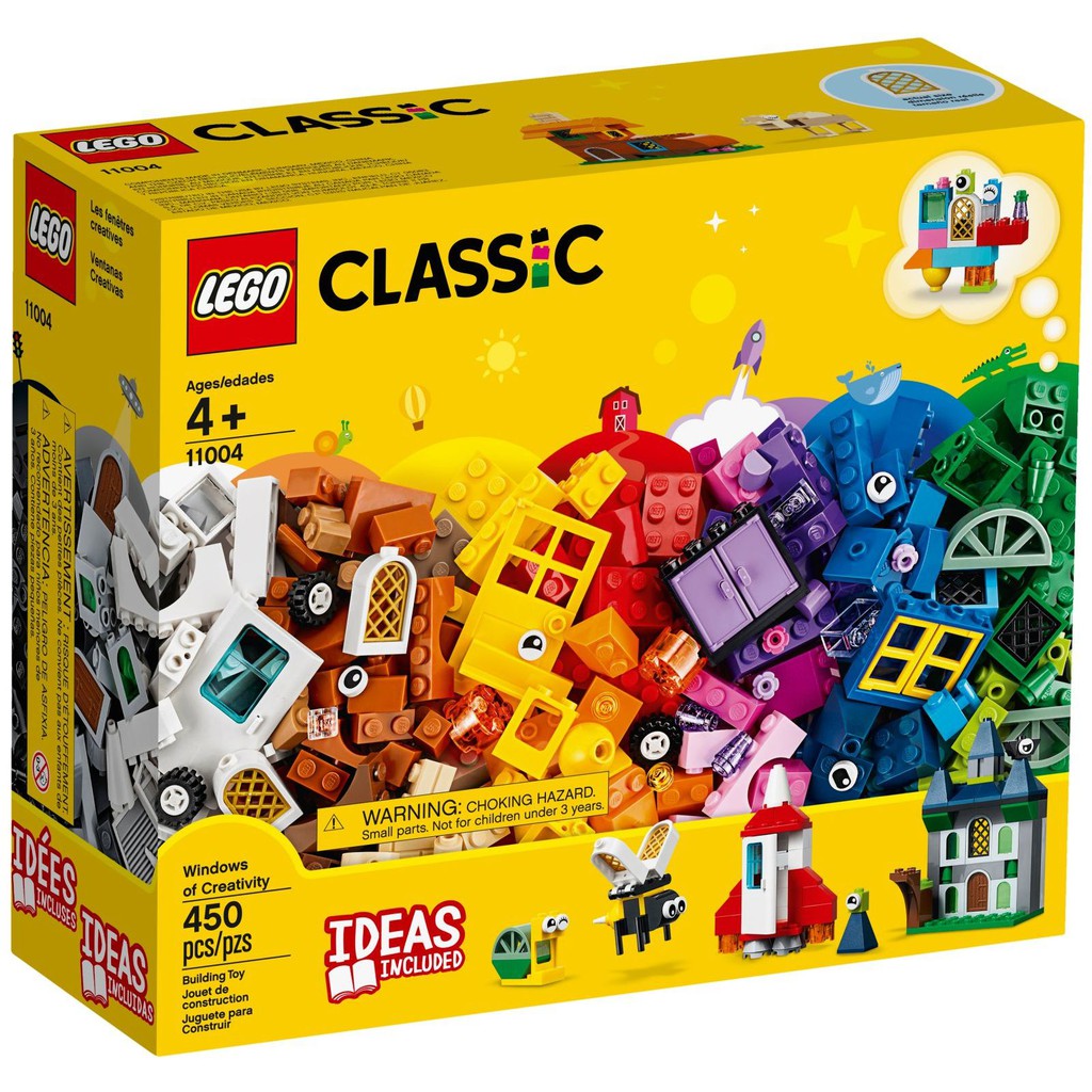 【台中翔智積木】LEGO 樂高 CLASSIC 經典 創意系列 11004 窗戶拼砌套裝