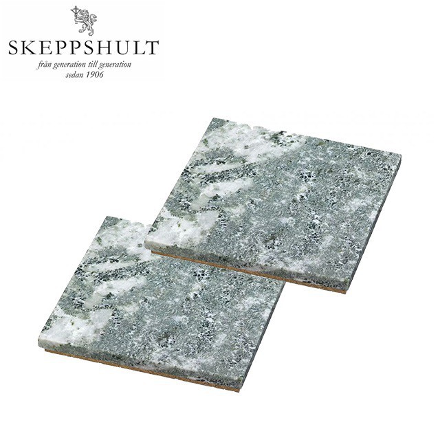 瑞典SKEPPSHULT 大理石軟木熱墊片 10x10cm 兩入 現貨 廠商直送