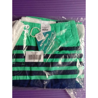Hollister 綠藍漸層條紋 海灘褲 官網正品（32腰）