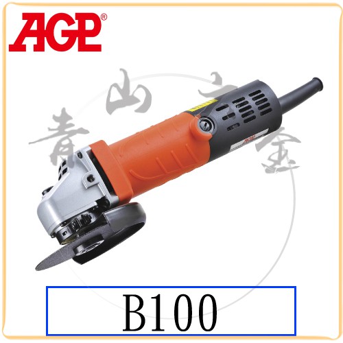 『青山六金』附發票 AGP B100 平面砂輪機 切割機 砂輪機 磨片 110V 220V 台灣製