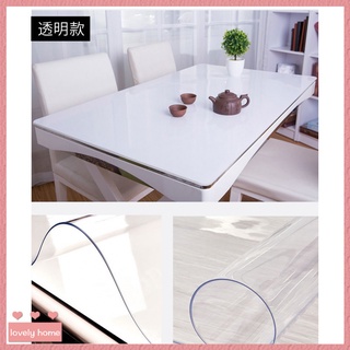 【lovely home】軟玻璃透明桌佈桌墊防水防燙防油餐桌墊加厚茶幾墊PVC塑膠電視櫃