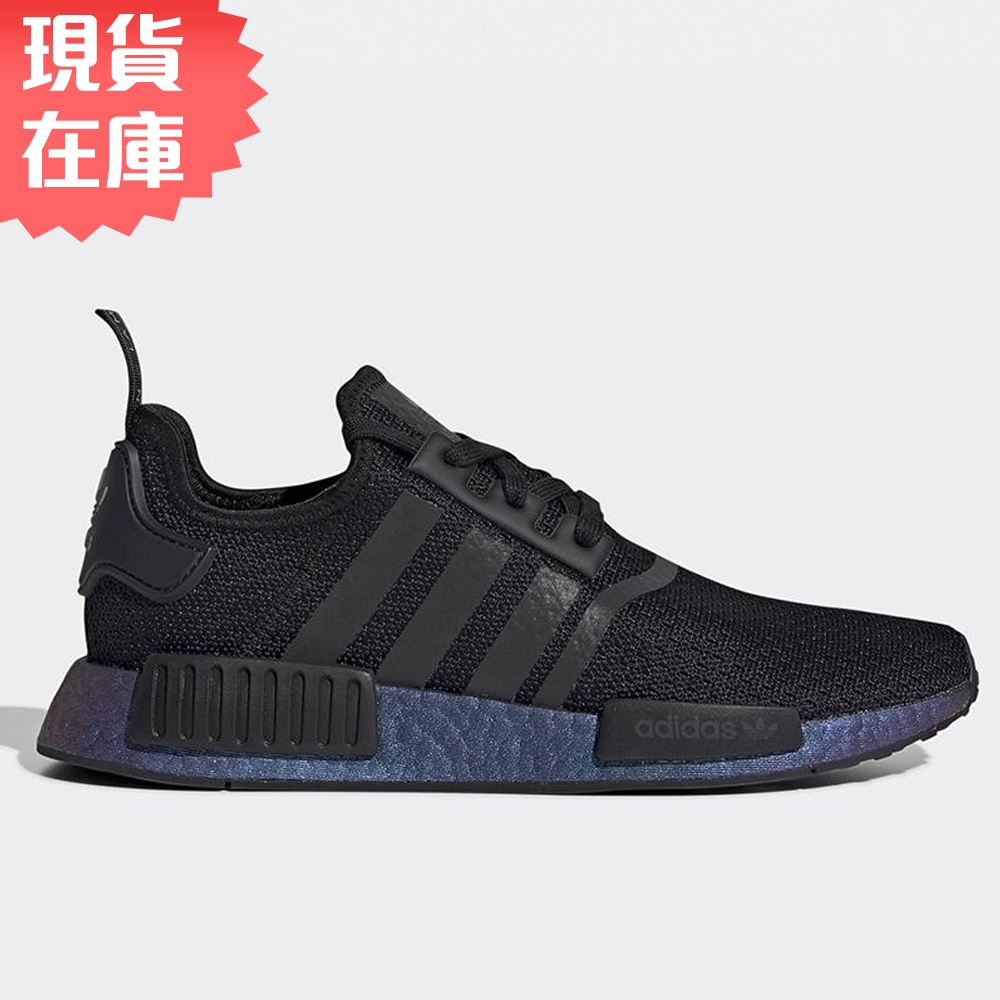 ADIDAS NMD_R1 男鞋 慢跑 休閒 緩衝 變色龍 黑【運動世界】FV3645