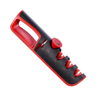 PUSH!廚房用品可調節磨刀器磨刀石多功能快速磨刀器可攜式磨刀剪工具D287