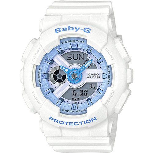 CASIO BABY-G 戀夏海洋時尚運動腕錶(BA-110BE-7A)