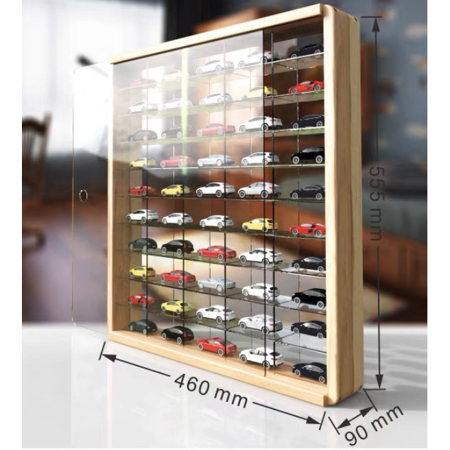 預購 1 64 模型車收納有拉門可掛牆36 50 66 Tomica 多美卡展示盒收納盒收納箱展示 蝦皮購物