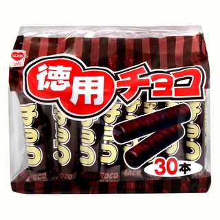 [現貨]日本 Riska 德用巧克力玉米棒 香濃巧克力玉米棒 30入 德用巧克力