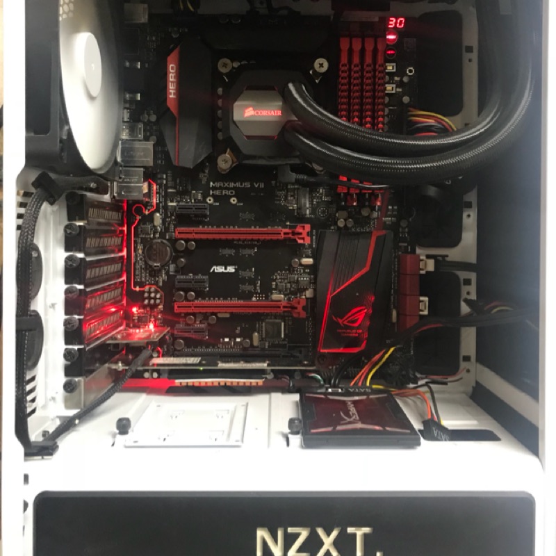 I7 4790K/MAXIMUS VII HERO/PLextor M8Pe/H100i GTX/NZXT H440