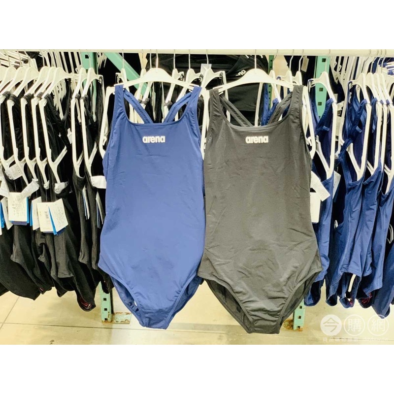 瑞比🐰 ARENA 女訓練連身泳衣(藍色）
