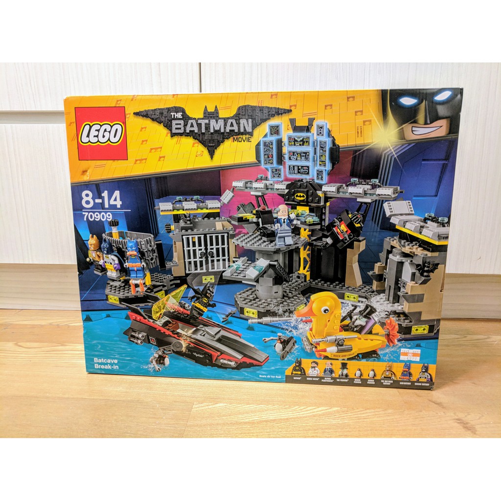 [全新現貨出清] 【正版LEGO樂高】BATMAN蝙蝠俠 Batcave Break-in 70909全新未拆 盒況良好