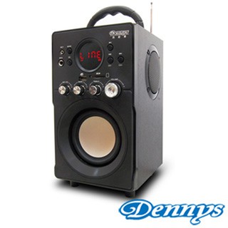 **可超取**Dennys 迷你2.1多媒體重低音MP3音響(WS-330)