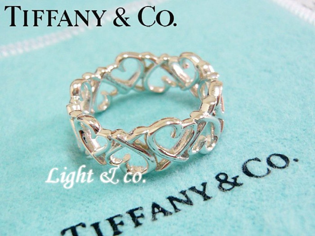 【Light &amp; co.】專櫃真品 TIFFANY &amp; CO 純銀 新版 Loving Heart 愛心 心型 戒指