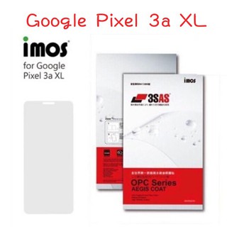 免運 imos 3SAS Google Pixel 3a XL 雷射切割完美貼合 螢幕保護貼