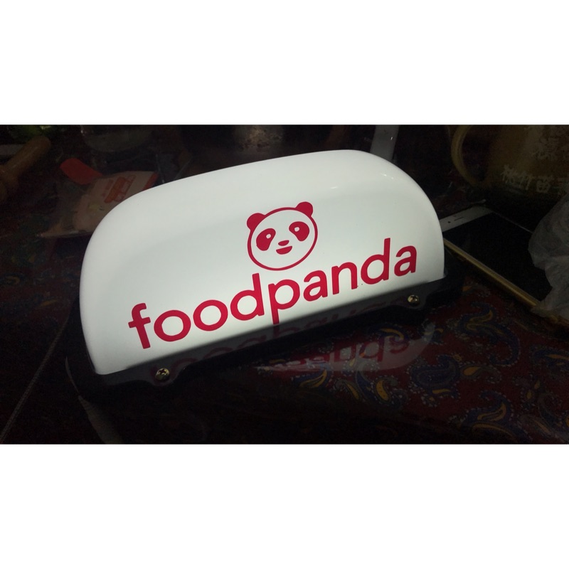 foodpanda 配件 熊貓燈 ubereat 造型燈 uber燈 安全燈 大箱頂燈 雙開神器