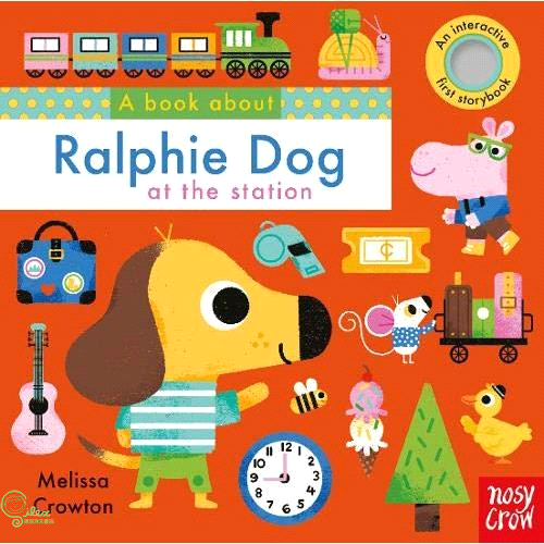 A Book About Ralphie Dog At The Station 硬頁學習書（外文書）