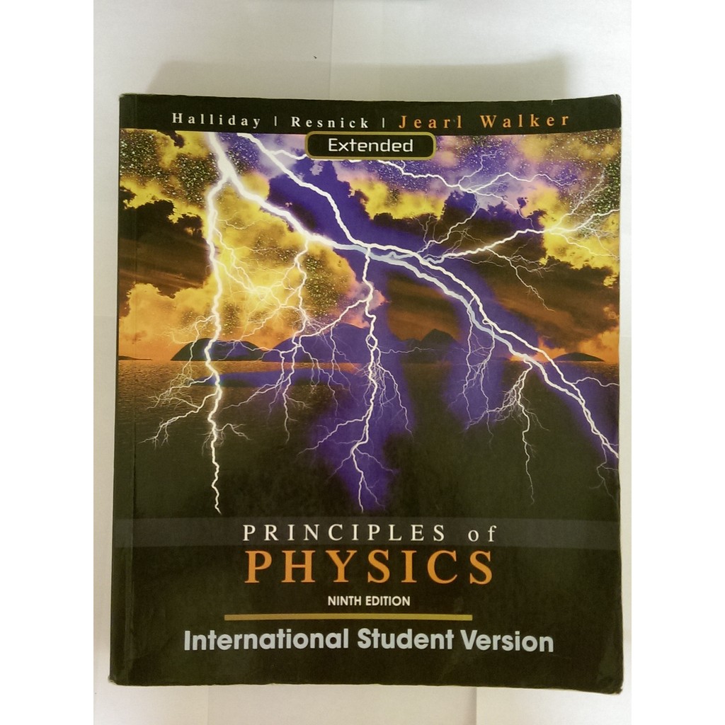 [普通物理]Principles of Physics,9th,Halliday,9780470561584 六成新,有筆記
