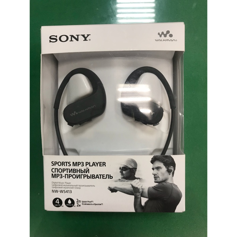 Sony sports MP3 player 索尼運動防水耳機NW-ws413