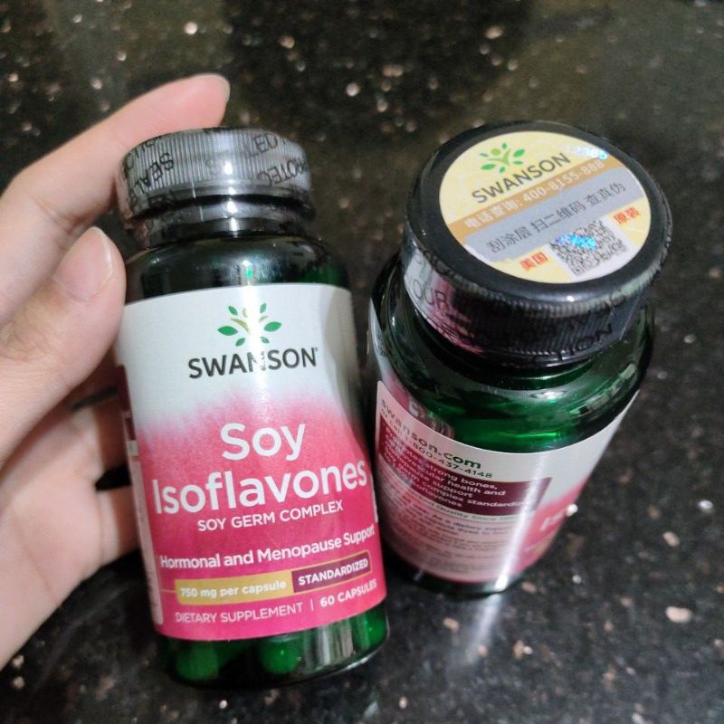 Swanson Soy Isoflavones 大豆異黃酮 *60 顆 斯旺森