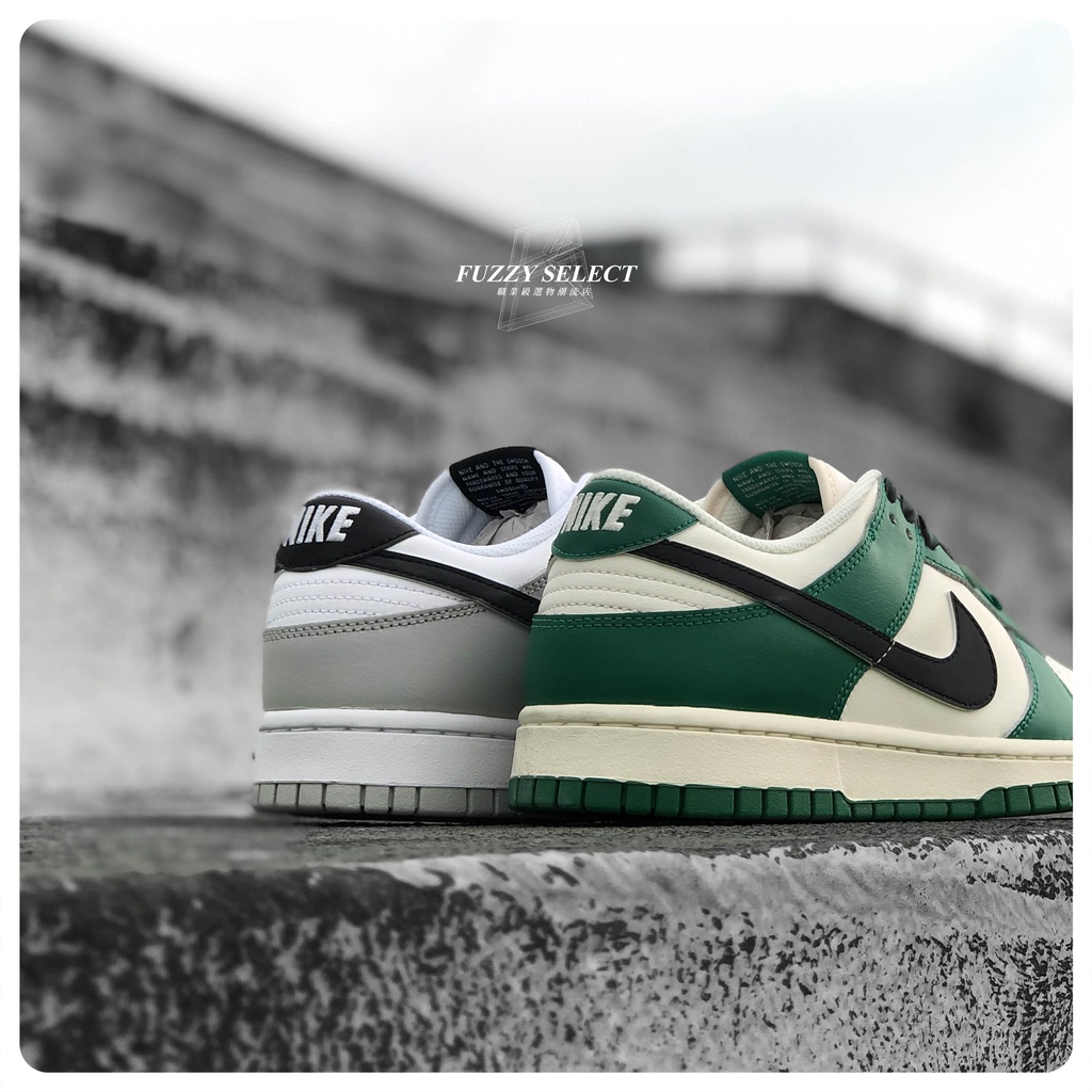 Image of 【逢甲FUZZY】Nike Dunk Low Lottery 彩票 灰 DR9654-001 DQ0380 綠 100 #2