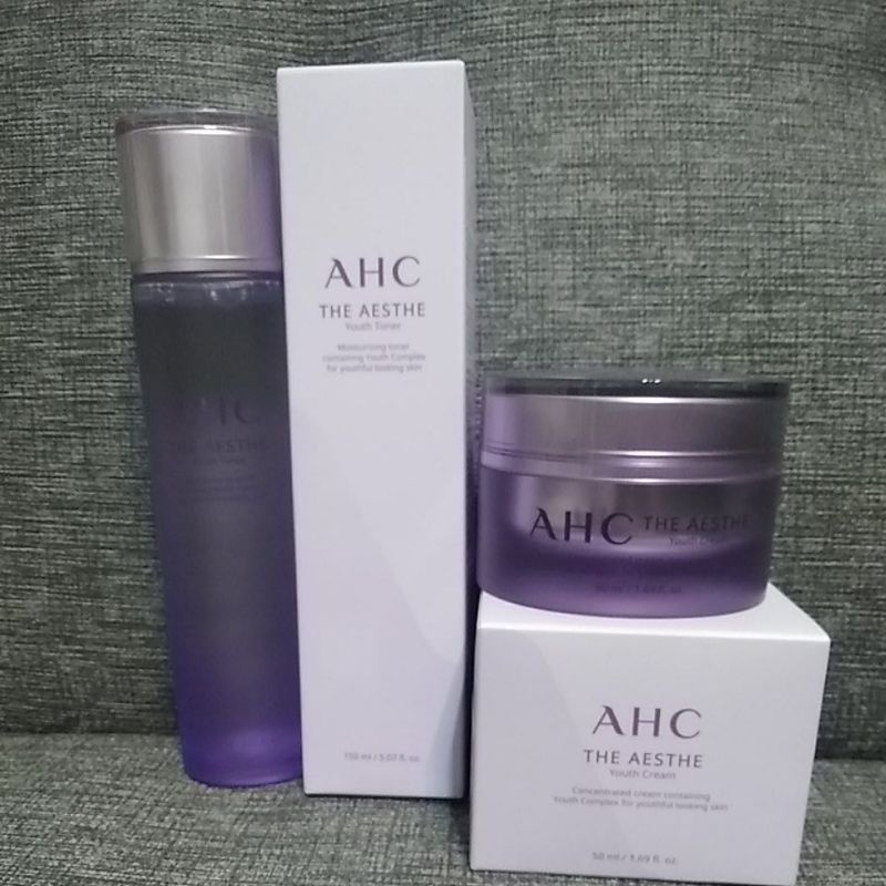 🎉勁爆價🎉韓國AHC美妍煥活青春化妝水150ml/美妍煥活青春乳霜50ml