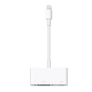 【APPLE】原廠 Lightning 對 VGA 轉接器 Iphone轉接頭 電腦