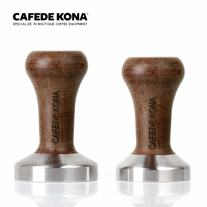 【現貨】CAFEDE KONA 咖啡壓粉器 填粉 意式咖啡 不銹鋼壓粉器 不鏽鋼實心 壓粉錘 51mm / 57.5mm