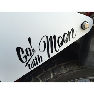 (Queenbeezakka)美國正版授權 Mooneyes moon racing 車貼 防水 耐光 抗UV 貼紙