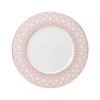 【 NARUMI日本鳴海骨瓷】AURORA粉紅極光骨瓷平盤(27cm) 餐桌擺設 下午茶首選