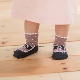 【現貨】MIT台灣製Supima 寶寶鞋型禮盒襪組 彌月禮盒 寶寶襪 新生兒禮-淑女點點 P6807