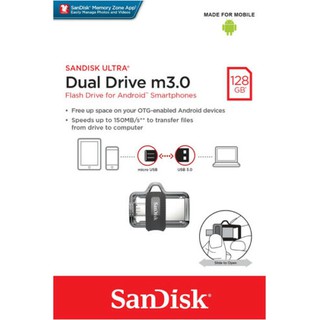 SanDisk 128GB 128G Ultra Dual USB M3 OTG USB3.0 隨身碟 150MB/s