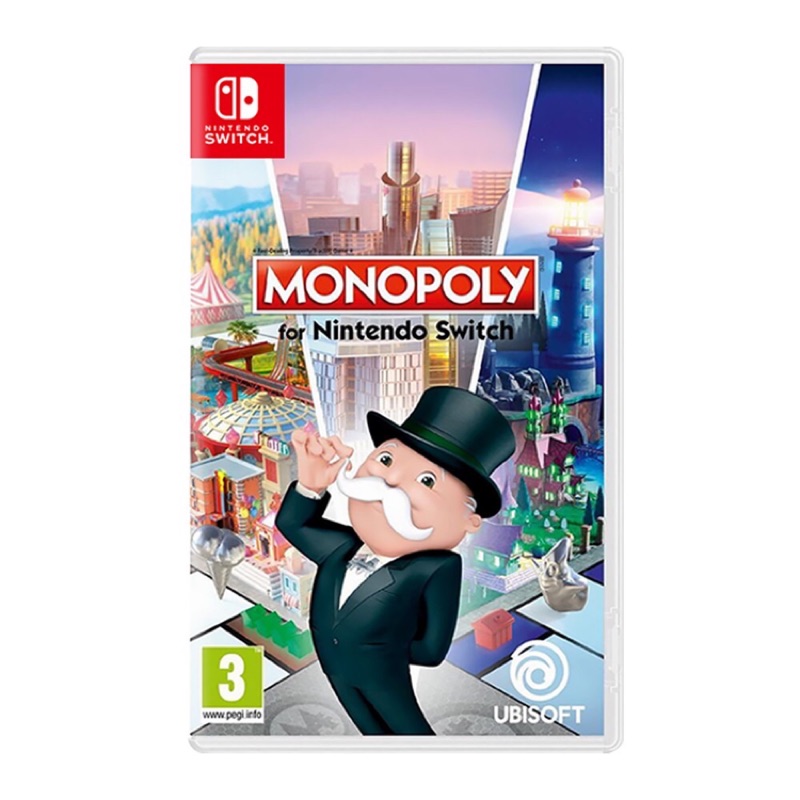 任天堂 Switch ns monopoly 大富翁 遊戲 英文版