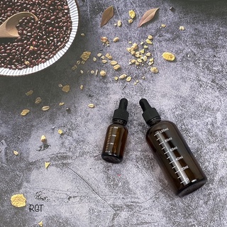 👁‍🗨 | 全新 | 茶色刻度 玻璃滴管瓶 玻璃避光滴管分裝瓶(蓋+內滴管+瓶身玻璃)