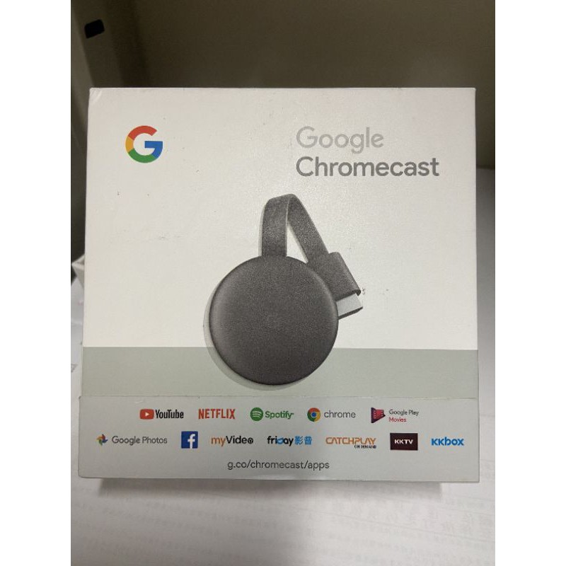 (二手)第三代 Google Chromecast 高畫質電視棒