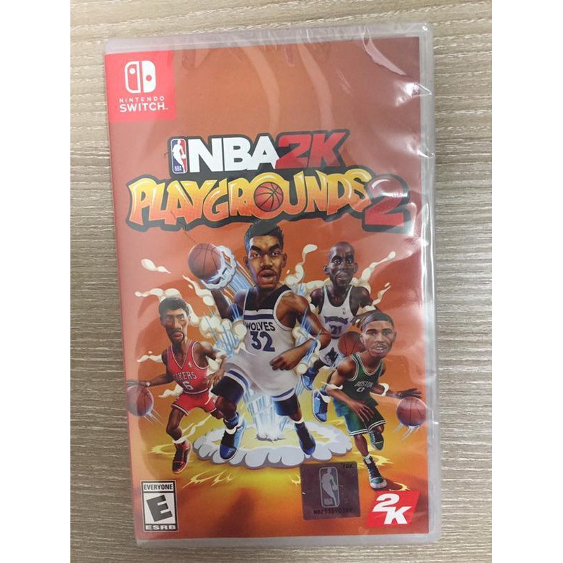 全新商品 SWITCH NS遊戲 2K 熱血街球場 2 NBA 2K Playgrounds 2 中文美版【歡樂交易屋】