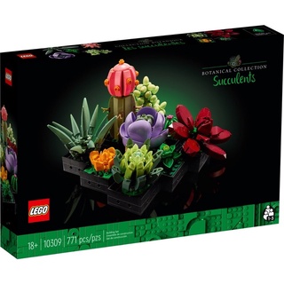 💯現貨💯 LEGO 樂高 Creator Expert 10309 多肉植物 Succulents