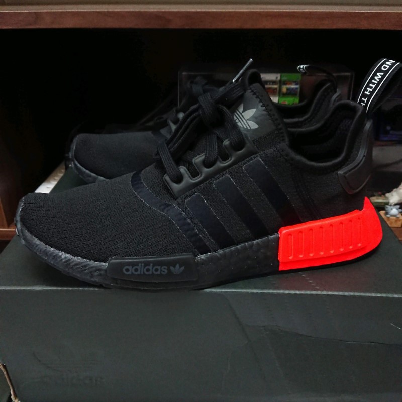 【小八】Adidas NMD R1 Black Red 黑紅 EE5107