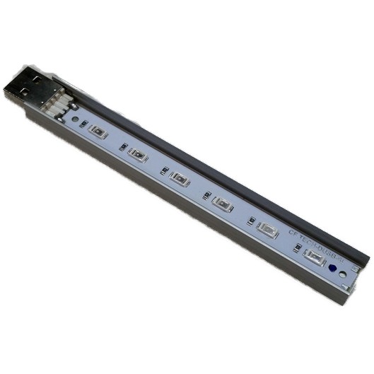 紫外LED燈條  uv365 / uv395nm 紫外固化燈 玉石熒光劑檢測 驗鈔 雙面插 USB