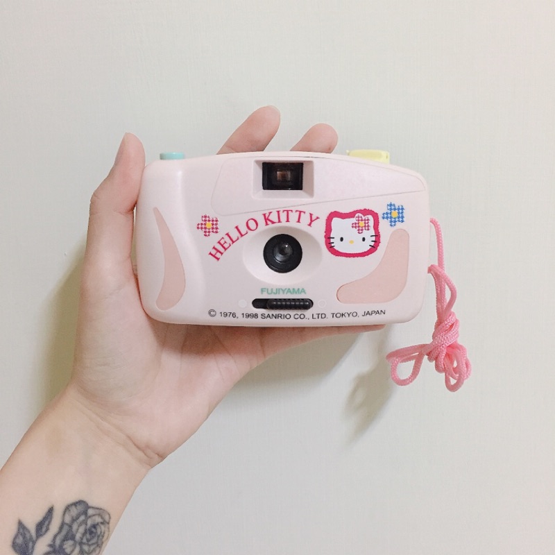 FUJIYAMA Hello Kitty復古底片傻瓜相機(絕版！)