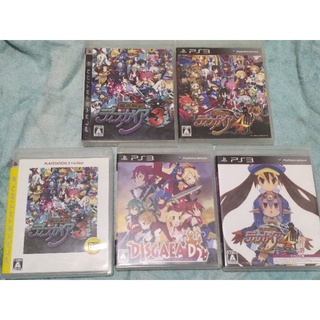 ps3 魔界戰記 3 DISGAEA 3 4 風花&絲迪可篇 限定版 日版 D2
