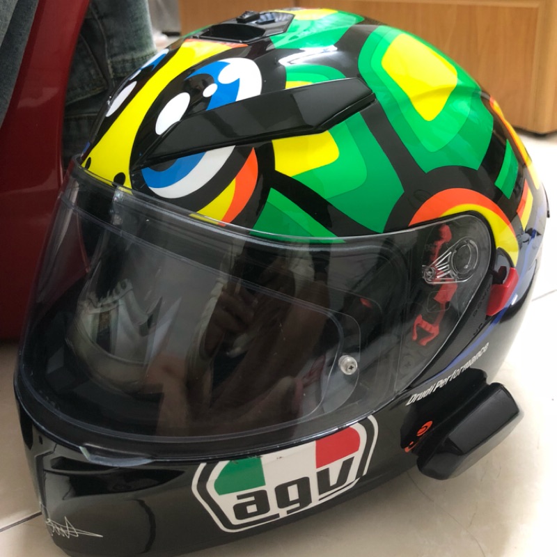 Agv k3sv 烏龜帽 含藍牙耳機一起給你