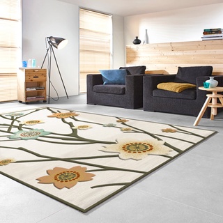 【范登伯格】比利時 法拉立體雕花絲質地毯-藤蔓(160x230cm)
