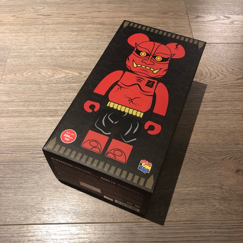 Be@rbrick x akaoni shinobu 赤鬼/ 赤鬼忍400% 全新未拆| 蝦皮購物