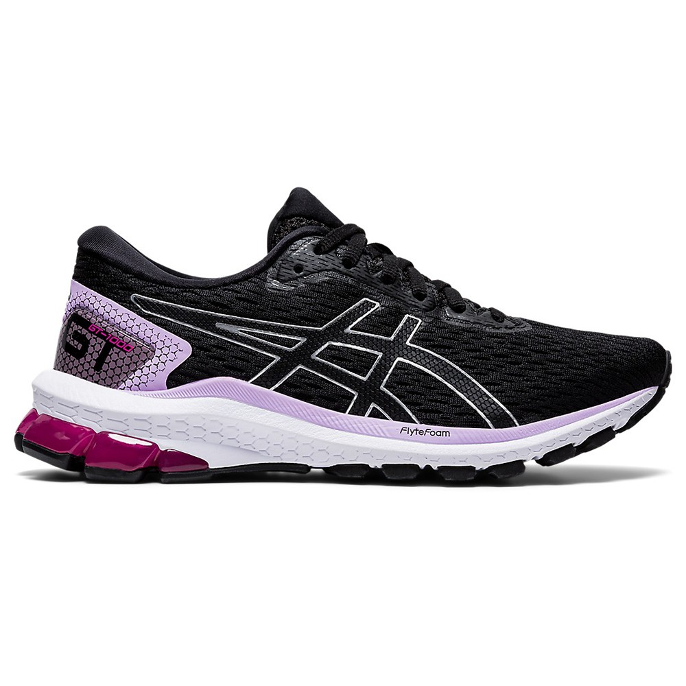 ASICS GT-1000 9(D) 女鞋 慢跑 輕量 回彈 支撐 透氣 寬楦 黑【運動世界】1012A695-002