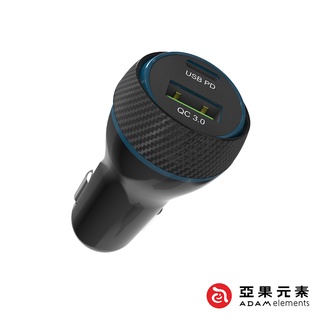 🔥現貨 快速出貨🔥【亞果元素】 OMNIA C1+ USB-C PD & QC 45W 雙孔極速車充 亞果 ADAM