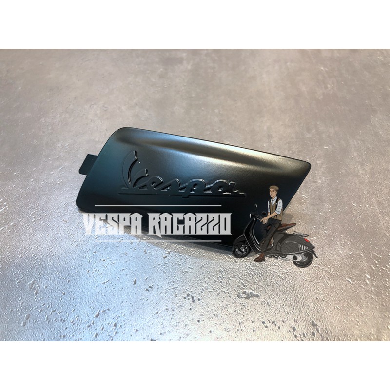 【VESPA RAGAZZO】VESPA 春天 衝刺 3V IGET 引擎專用 傳動飾蓋 客製化消光黑款