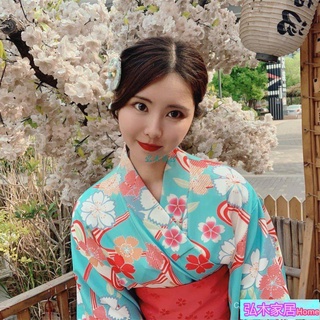 弘木 cospaly 日本 和服 傳統服飾 神明少女和服女拍照日系改良浴衣影樓日式寫真主題攝影日本和服裝