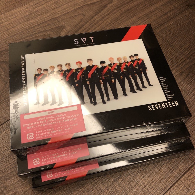 現貨］SEVENTEEN 2018 Arena Tour in Japan 'SVT' DVD | 蝦皮購物