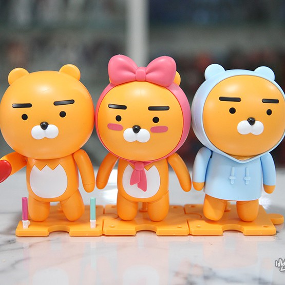 100k韓國代購 Kakao Friends 組裝式ryan 公仔模型bandai 萬代製造版 蝦皮購物