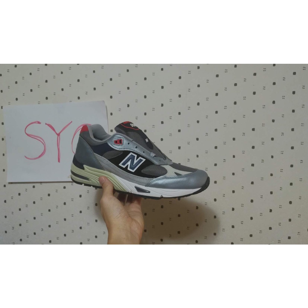 SYG New Balance 991 us11 閃銀灰藍 英製 M991SKR 高價限定色