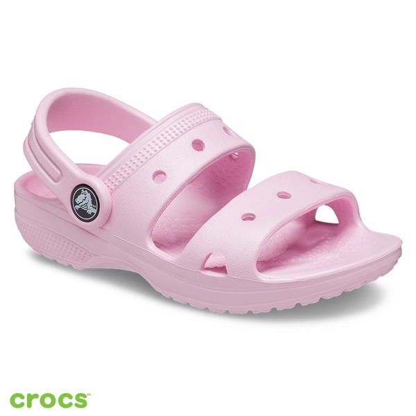 Crocs卡駱馳 (童鞋) 經典小童雙帶涼鞋-207537-6GD_洞洞鞋