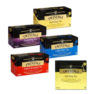【蝦皮直營特選】Twinings唐寧茶 經典紅茶系列 英倫早餐/仕女伯爵/歐式大吉嶺/皇家伯爵 2gx25入